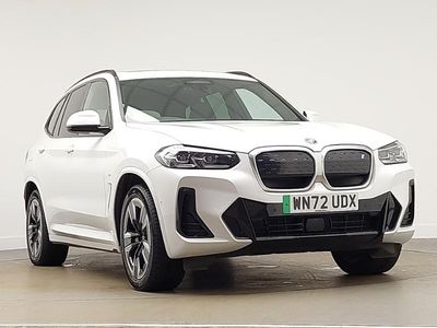 White Used 2022 BMW iX3 M Sport SUV | £26,498 (Fair price)