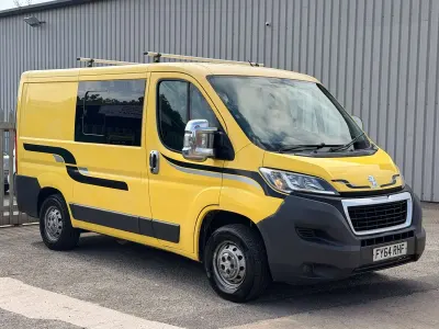 Used Peugeot Boxer 130 HP (95 kW) 2014 Yellow Van