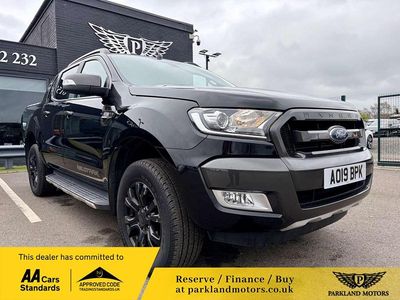 Used Ford Ranger Wildtrack 200 HP (147 kW) 2019 Black Pickup