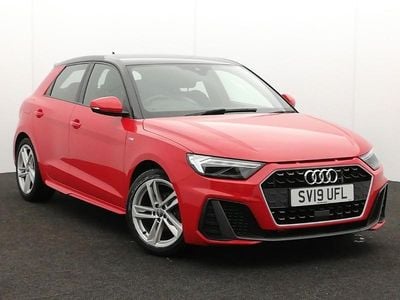 Red Used 2019 Audi A1 S-Line Hatchback | £13,698 (Fair price)