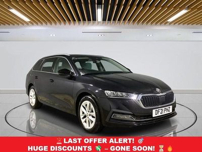 Black Used 2021 Skoda Octavia SE L Estate | £12,199 (Fair price)