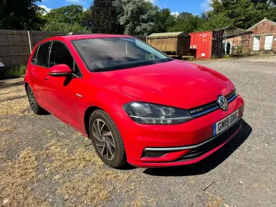 Used VW Golf VII Match 2019 Red Hatchback