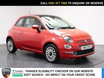 Used Fiat 500 Lounge 69 HP (50 kW) 2017 Pink Hatchback