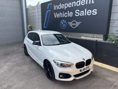 Used BMW 118 M Sport 136 HP (100 kW) 2018 White Hatchback