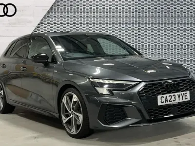 Used Audi A3 Comfort 150 HP (110 kW) 2023 Grey Sedan