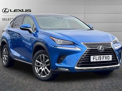 Used Lexus NX300h 197 HP (144 kW) 2019 Blue SUV