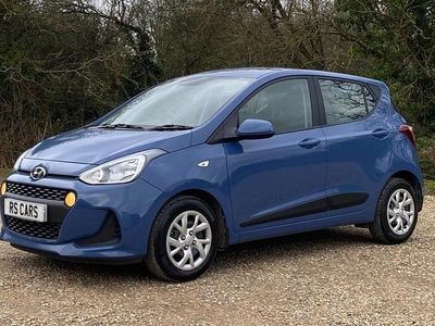 Used Hyundai i10 SE 66 HP (48 kW) 2017 Blue Hatchback