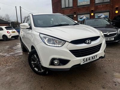 White Used 2014 Hyundai ix35 SE SUV | £4,150 (Fair price)