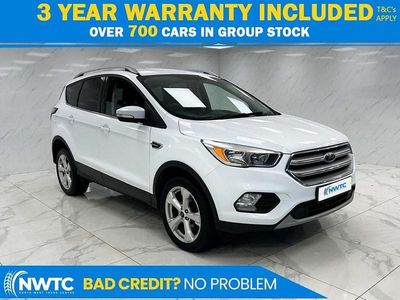 White Used 2017 Ford Kuga Zetec SUV | £8,095 (Fair price)