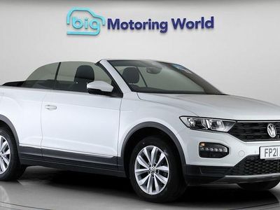 Used VW T-Roc Cabriolet Design 150 HP (110 kW) 2021 White Cabriolet