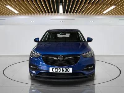 Used Vauxhall Grandland X S 130 HP (95 kW) 2019 Blue SUV