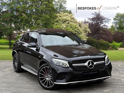 Used Mercedes GLC220 AMG Line Premium 2017 Black Coupe