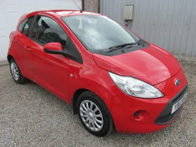 Used Ford Ka 69 HP (50 kW) 2012 Red Hatchback