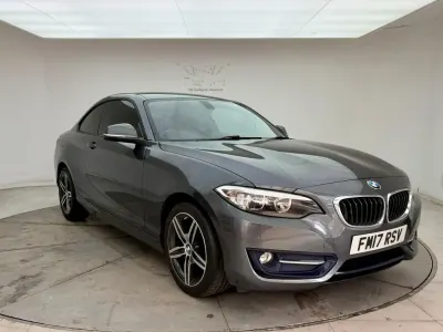 Used BMW 218 Sport Line 2017 Grey Coupe