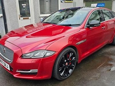 Red Used 2017 Jaguar XJ Premium Luxury Sedan | £16,995 (Good price)