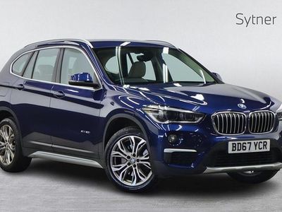 Used BMW X1 xLine 189 HP (139 kW) 2017 Blue SUV