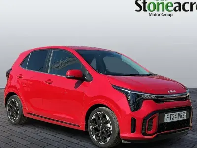 Used Kia Picanto GT-Line 63 HP (46 kW) 2024 Red Hatchback