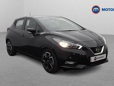 Used Nissan Micra Acenta 92 HP (67 kW) 2021 Black Hatchback