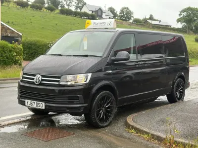Used VW T6 SE 150 HP (110 kW) 2017 Black Van