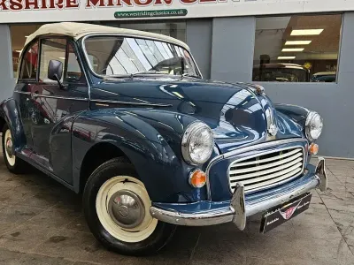 Used Morris Minor 1968 Blue Cabriolet