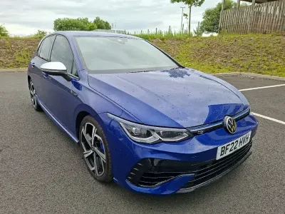 Used VW Golf VIII R 320 HP (235 kW) 2022 Blue Hatchback