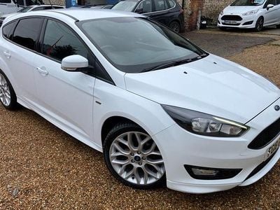 White Used 2018 Ford Focus ST-Line Hatchback | £7,995 (Good price)