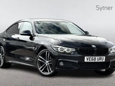 Begagnad BMW 420 Gran Coupé M Sport 187 HK (137 kW) 2018 Svart Sportkupé