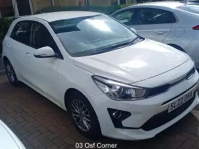 Used Kia Rio Advance 101 HP (74 kW) 2022 White Hatchback
