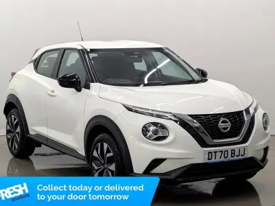 Used Nissan Juke Acenta 117 HP (86 kW) 2021 White SUV