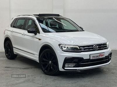 Used VW Tiguan R-line 150 HP (110 kW) 2017 White SUV