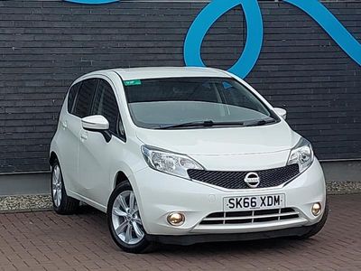 Used Nissan Note Acenta Premium 98 HP (72 kW) 2016 White Hatchback