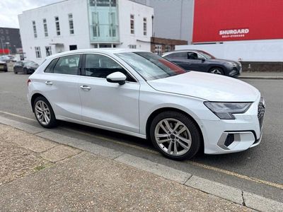 Used Audi A3 Sportback Sport 150 HP (110 kW) 2020 White Hatchback