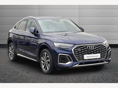 Used Audi Q5 Sportback S-Line 204 HP (150 kW) 2023 Blue SUV