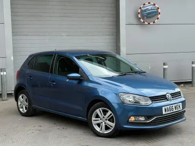 Used VW Polo Match 2016 Blue Hatchback