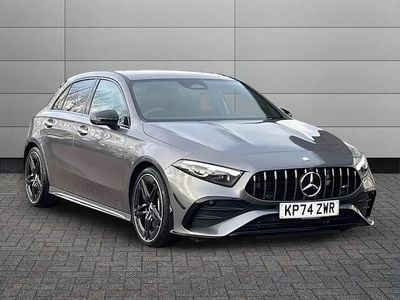 Grey Used 2024 Mercedes A35 AMG Premium Plus Hatchback | £37,350 (A bit pricey)