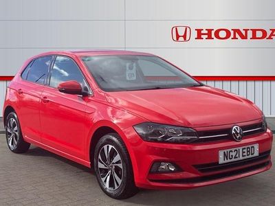 Used VW Polo Match 95 HP (69 kW) 2021 Red Hatchback