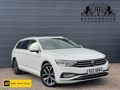 Used VW Passat SEL 150 HP (110 kW) 2020 White Estate
