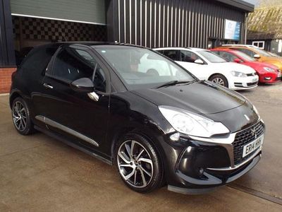 Used DS Automobiles DS3 Connected Chic 110 HP (80 kW) 2017 Black Hatchback