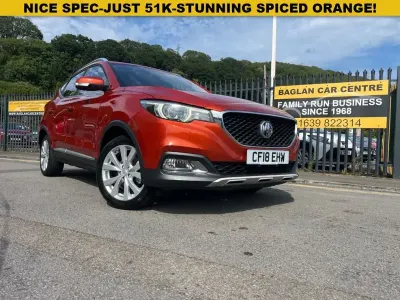 Used MG ZS Excite 106 HP (77 kW) 2018 Orange SUV