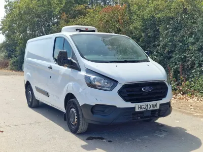Used Ford Transit Custom 105 HP (77 kW) 2021 White Van