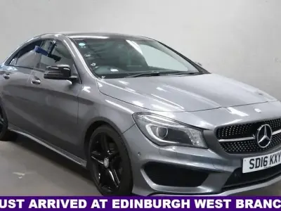 Used Mercedes CLA220 AMG 177 HP (130 kW) 2016 Grey Coupe