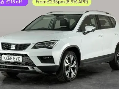 Used Seat Ateca SE Technology 150 HP (110 kW) 2019 White SUV