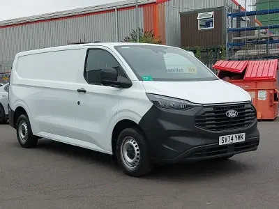 Used Ford Transit Custom 136 HP (100 kW) 2024 White Van