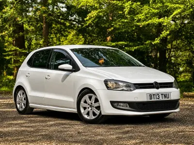 Used VW Polo Edition 85 HP (62 kW) 2013 White Hatchback