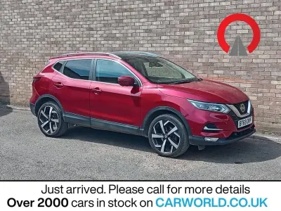 Begagnad Nissan Qashqai S 140 HK (102 kW) 2019 Röd SUV
