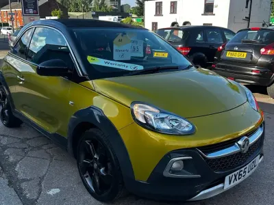 Used Vauxhall Adam Rocks 2015 Yellow Hatchback