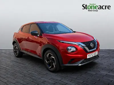 Used Nissan Juke N-Connecta 114 HP (83 kW) 2022 Red SUV