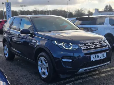 Used Land Rover Discovery 4 HSE 150 HP (110 kW) 2016 Blue SUV