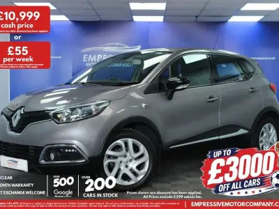Used Renault Captur Dynamique 90 HP (66 kW) 2016 Grey SUV