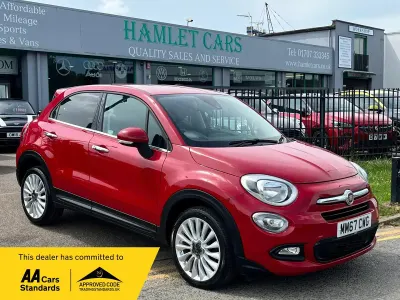 Used Fiat 500X Lounge 140 HP (102 kW) 2017 Red SUV
